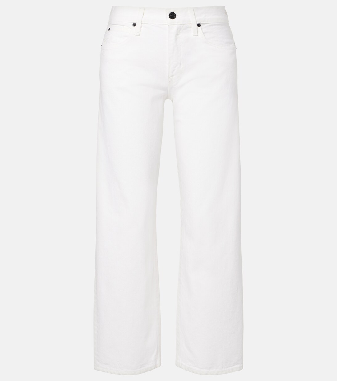 Jamie cropped barrel-leg jeans | Slvrlake
