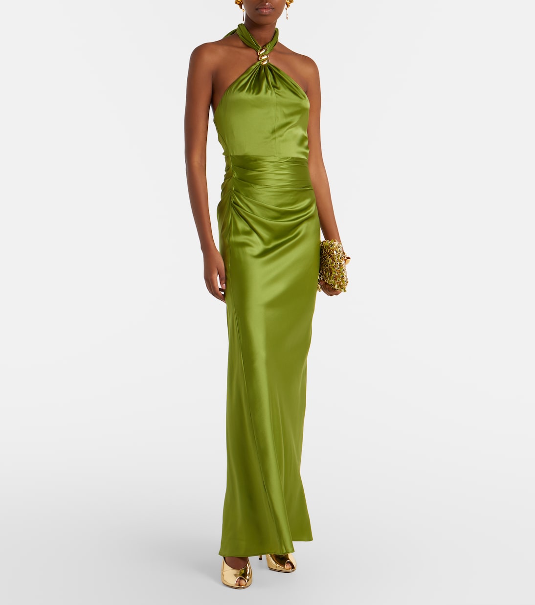 Robe Izaren aus Satin | Veronica Beard