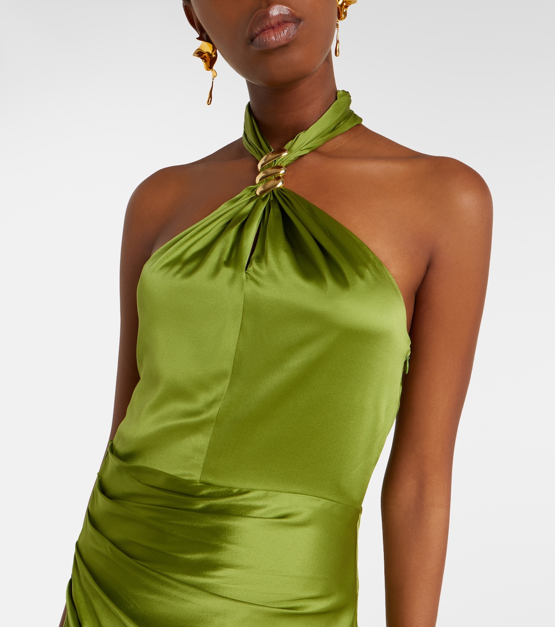 Robe Izaren aus Satin | Veronica Beard