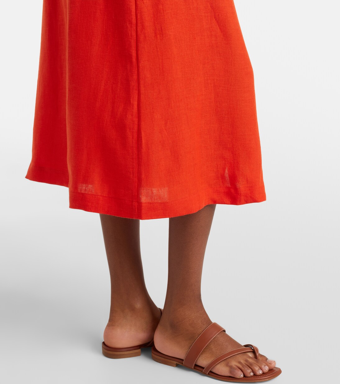 Amusante linen midi skirt | Eres