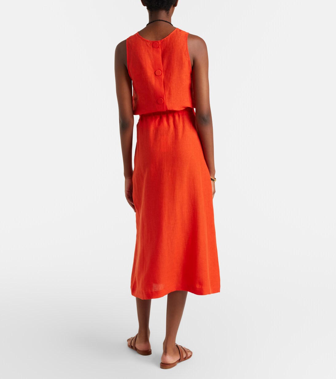 Amusante linen midi skirt | Eres