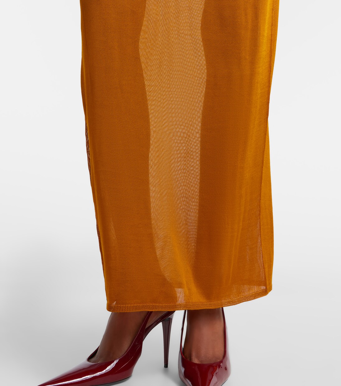 Abito lungo in maglia | Saint Laurent