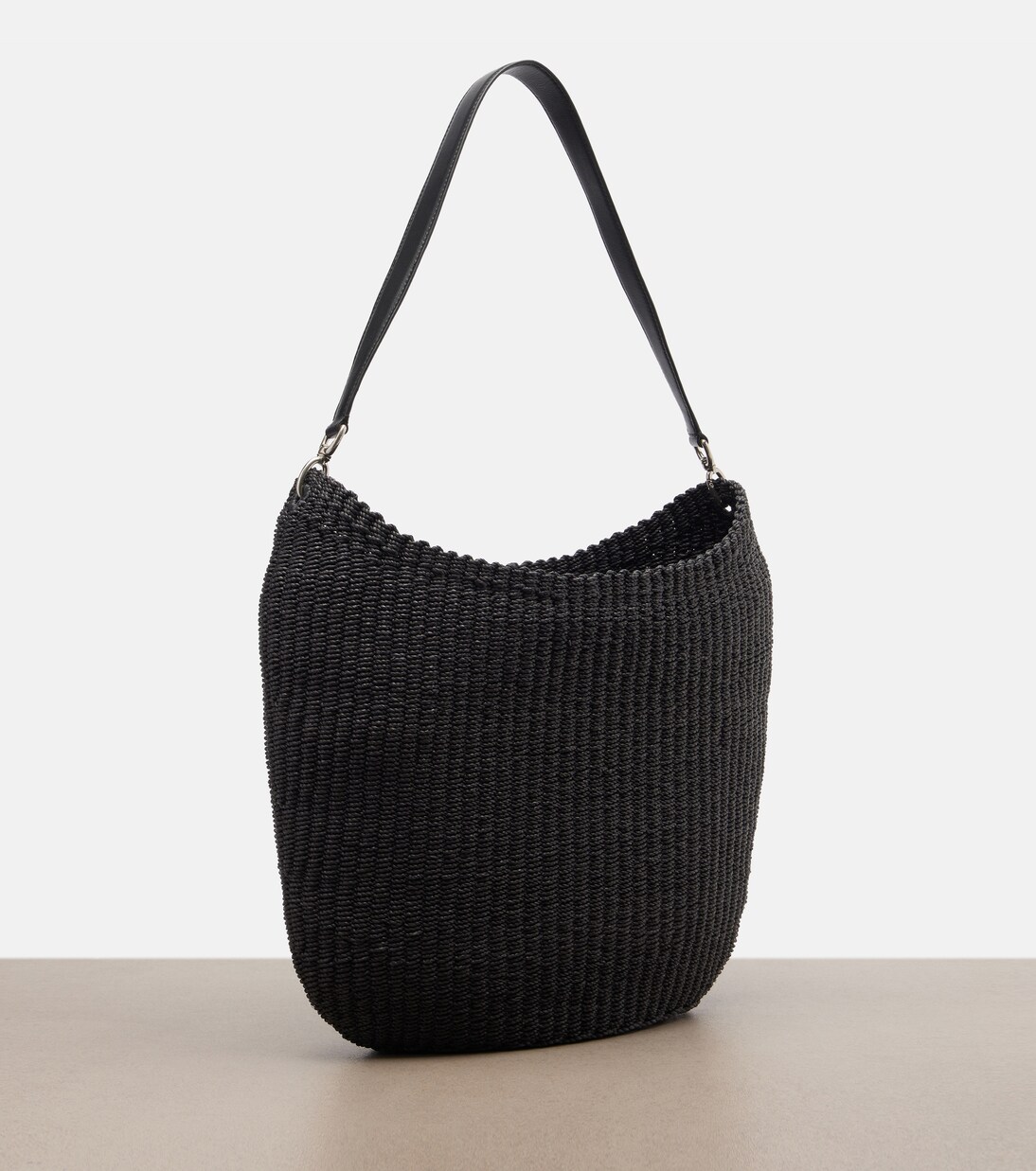 Small Slope Sling woven shoulder bag | Phoebe Philo