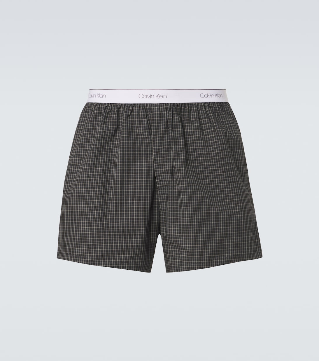 Owen checked cotton boxer briefs | Calvin Klein Collection