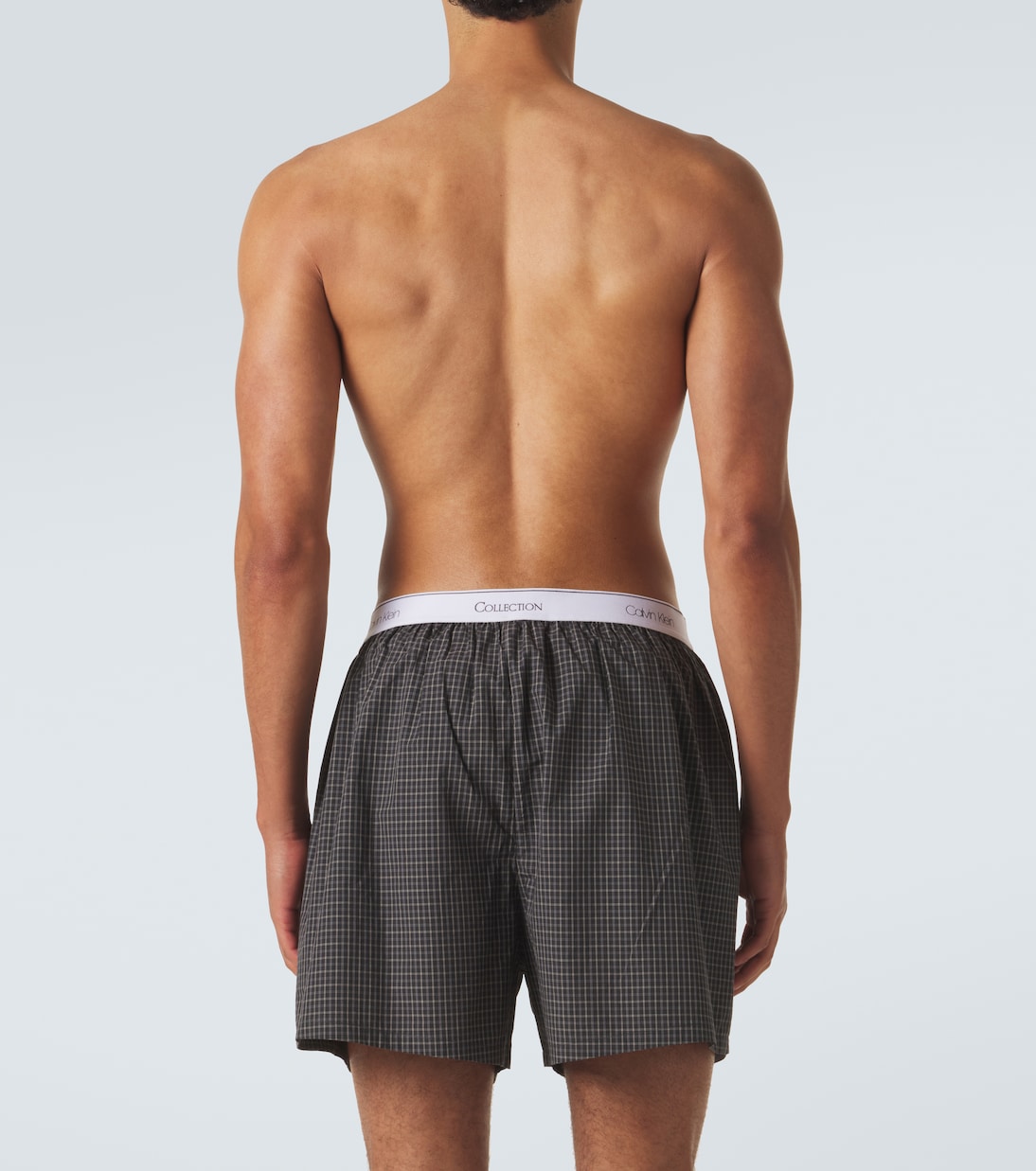 Owen checked cotton boxer briefs | Calvin Klein Collection