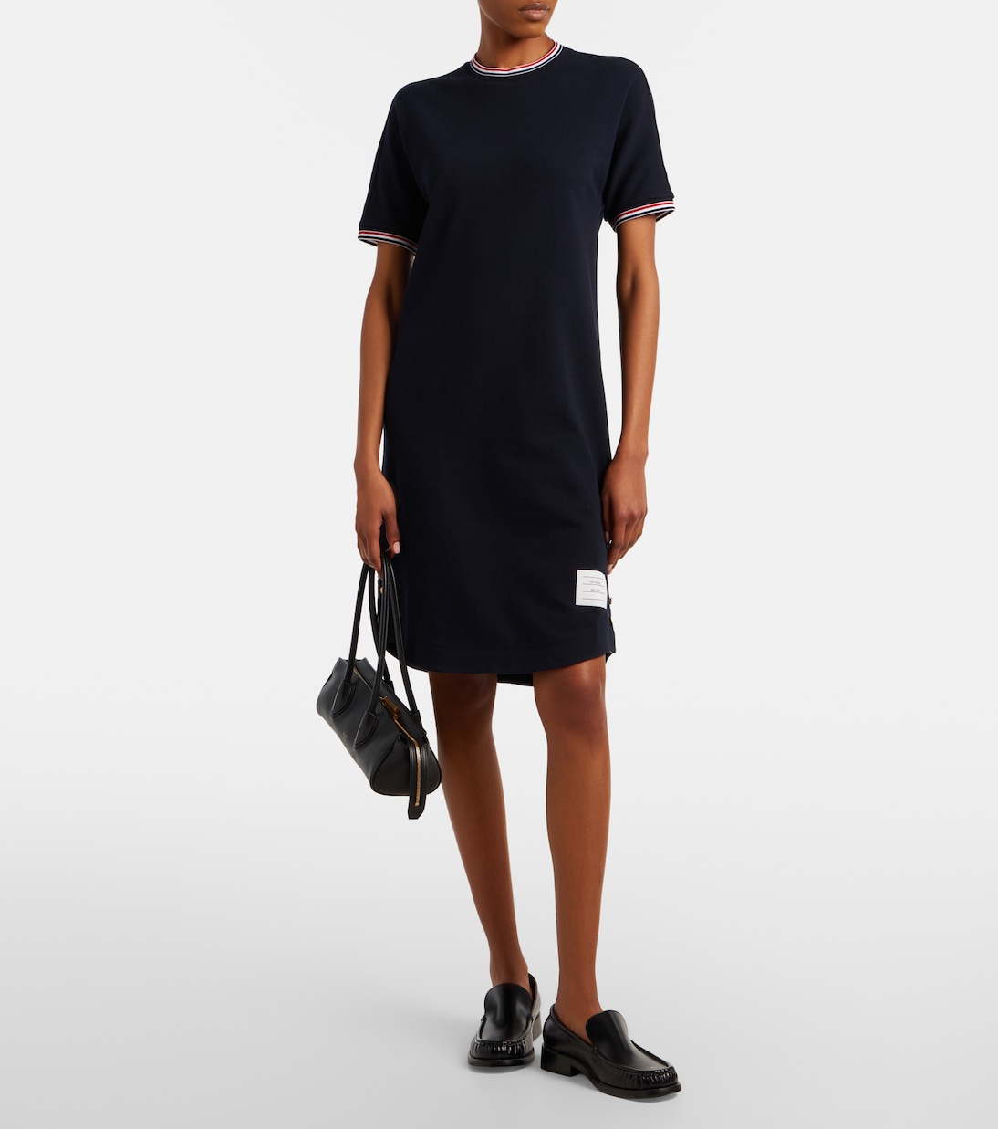 Dolman cotton T-shirt dress | Thom Browne
