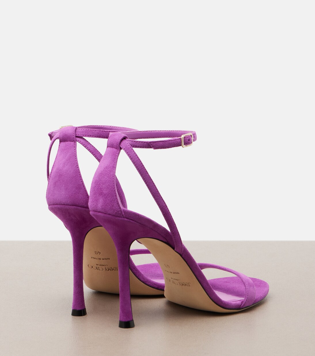Moza绒面革凉鞋 | Jimmy Choo