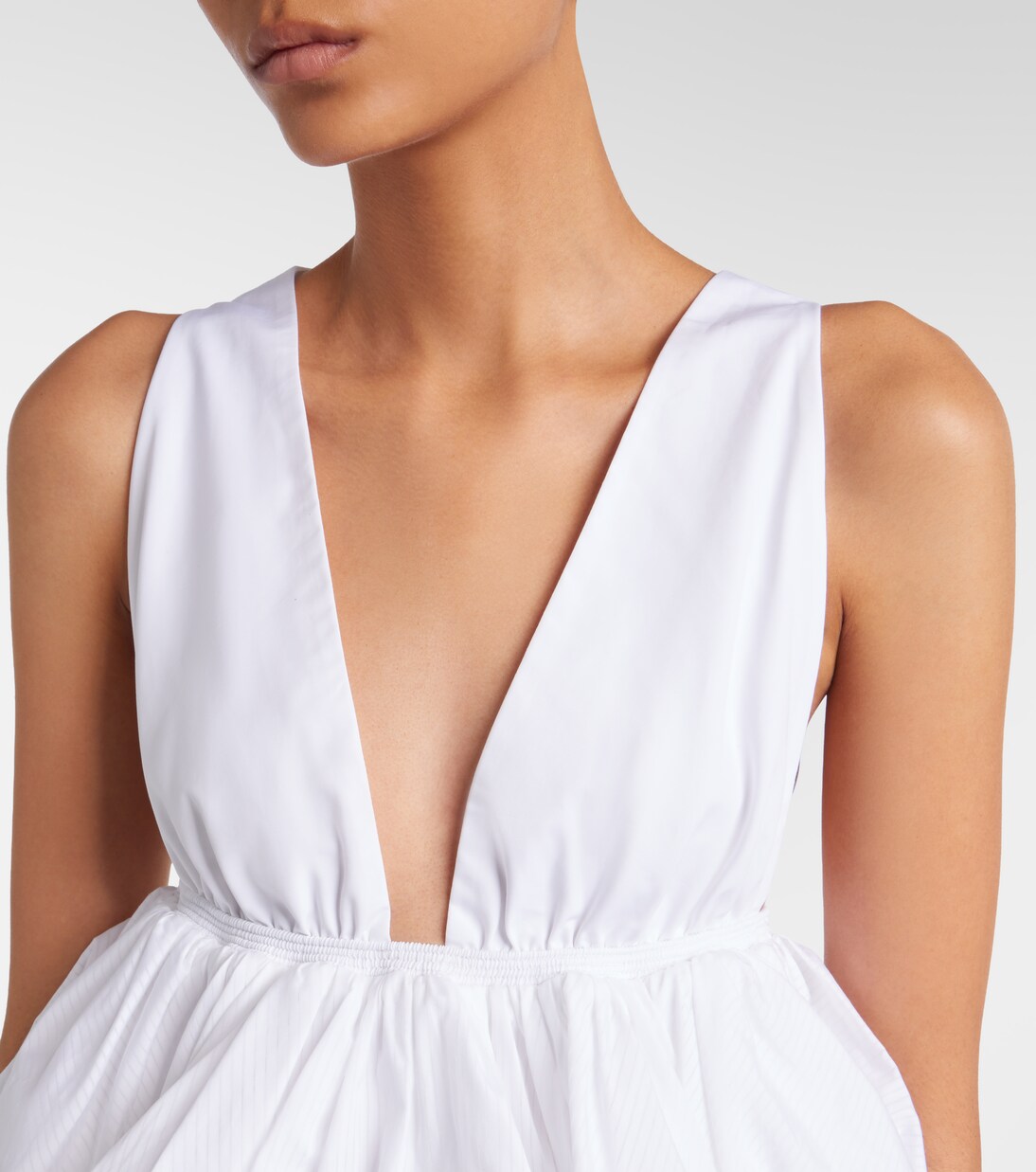 Peplum cotton top | Alaïa