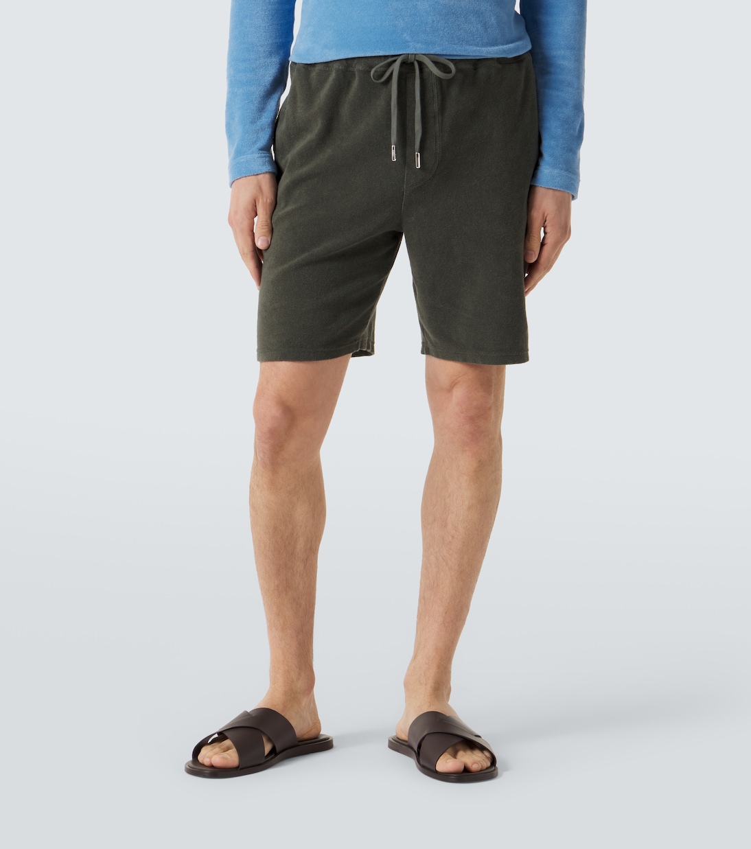 Shorts aus Frottee | Fedeli