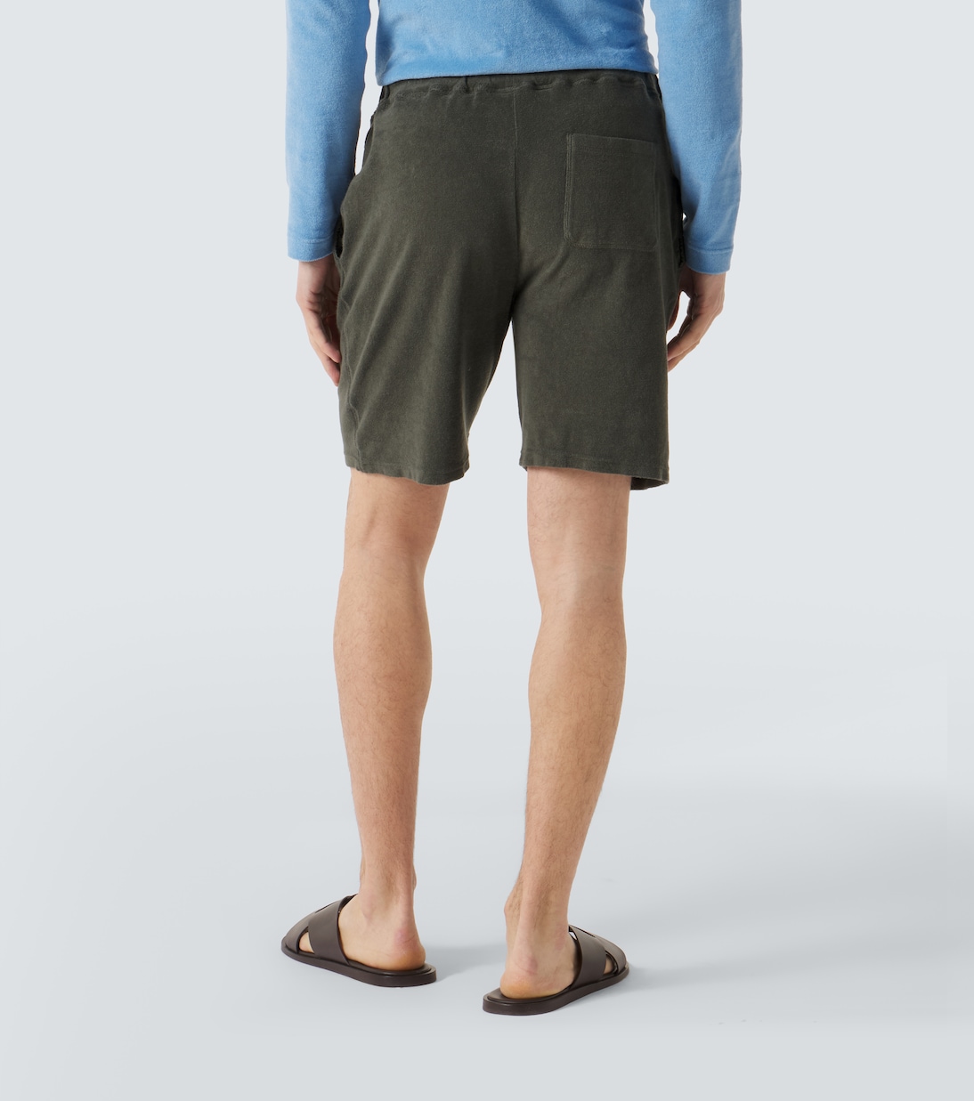 Shorts aus Frottee | Fedeli