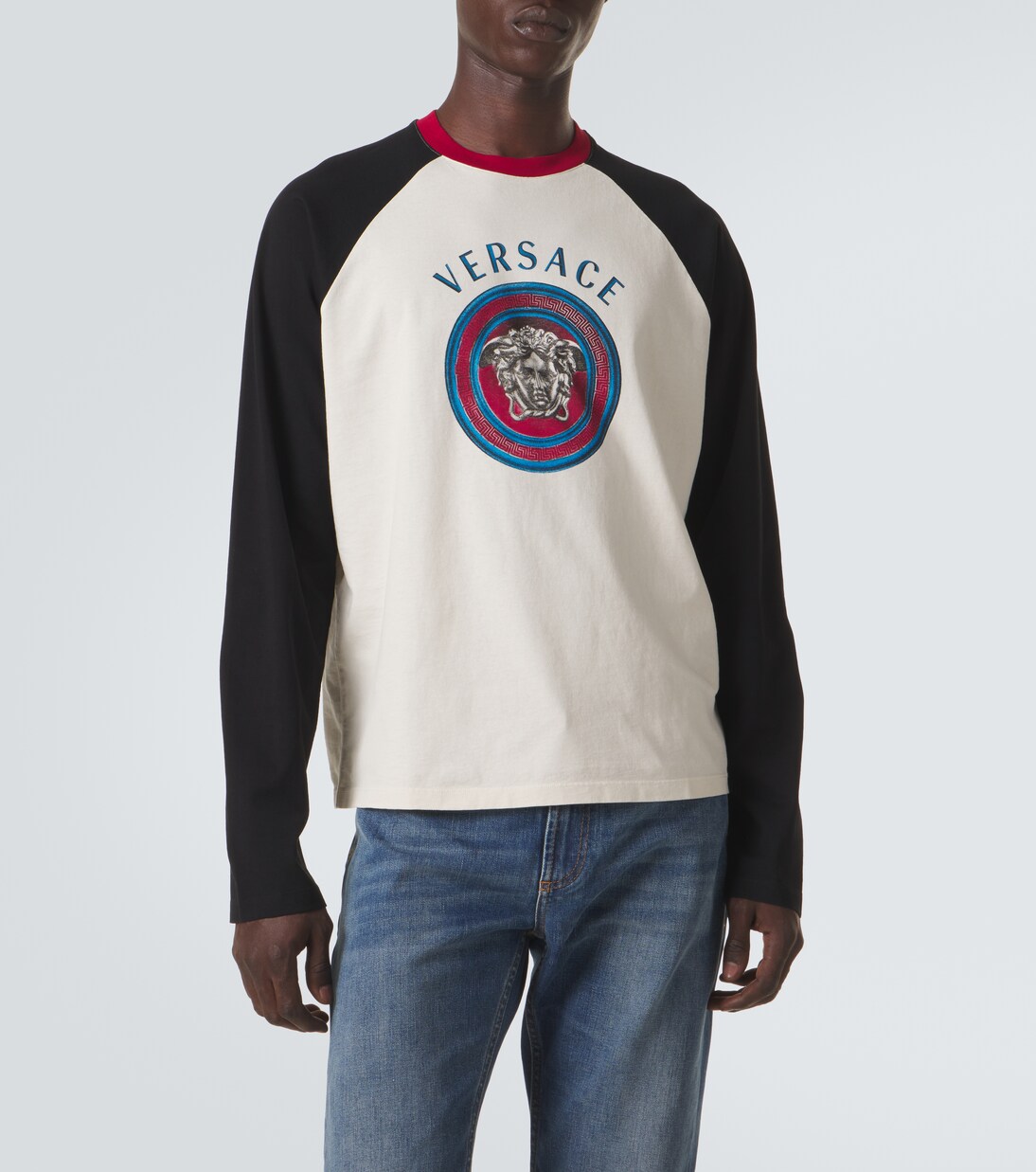Medusa cotton jersey T-shirt | Versace