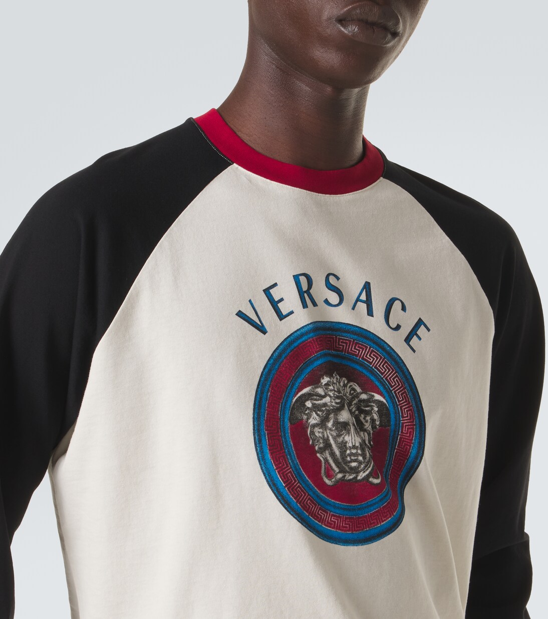 Medusa cotton jersey T-shirt | Versace