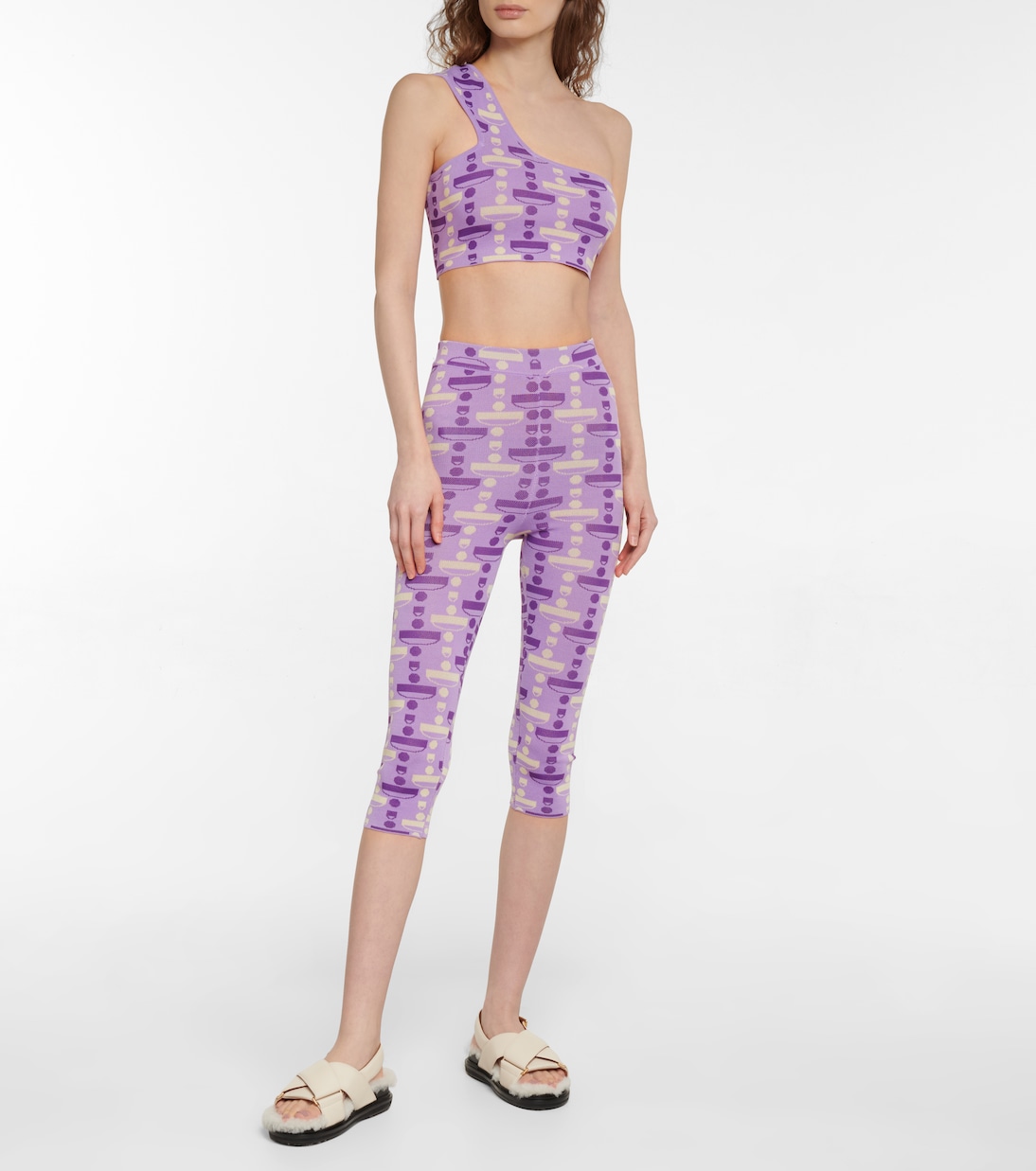 Cropped-Top Nova aus Jacquard | Dodo Bar Or