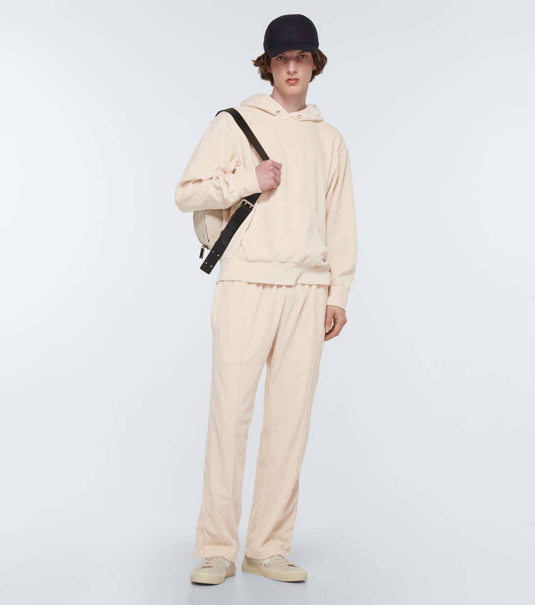 Velour sweatpants | Les Tien