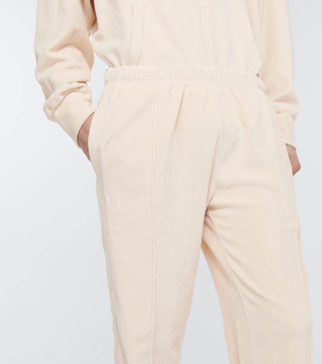 Velour sweatpants | Les Tien
