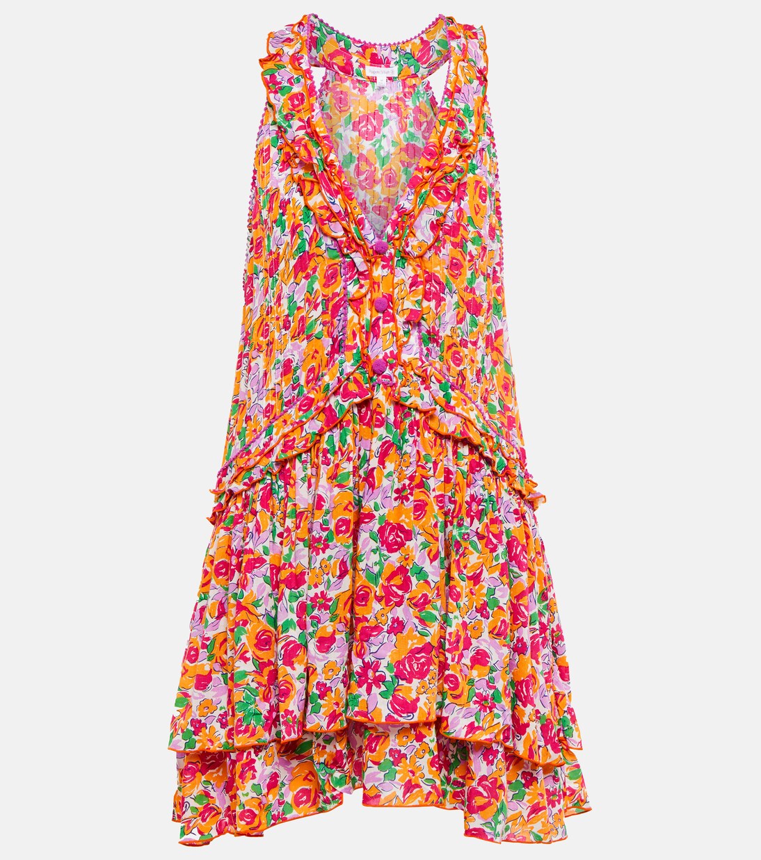 Robe Mae à fleurs | Poupette St Barth