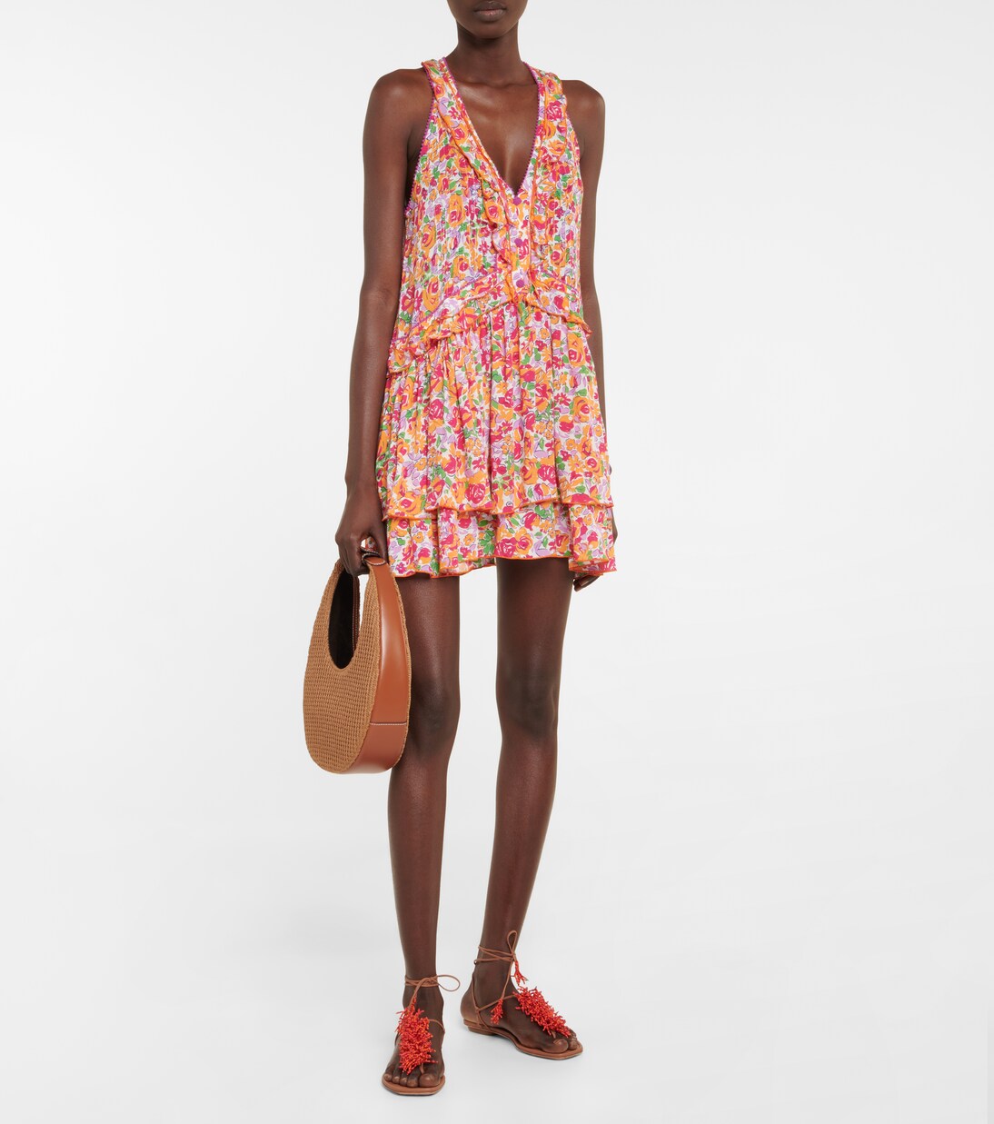 Robe Mae à fleurs | Poupette St Barth