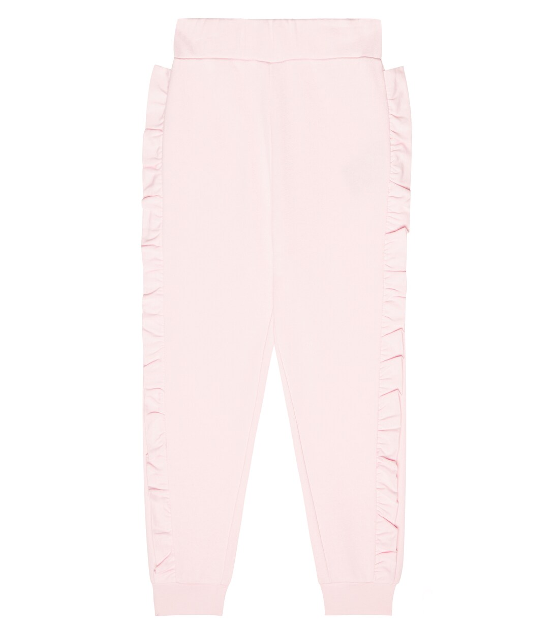 Ruffled cotton sweatpants | Balmain Kids