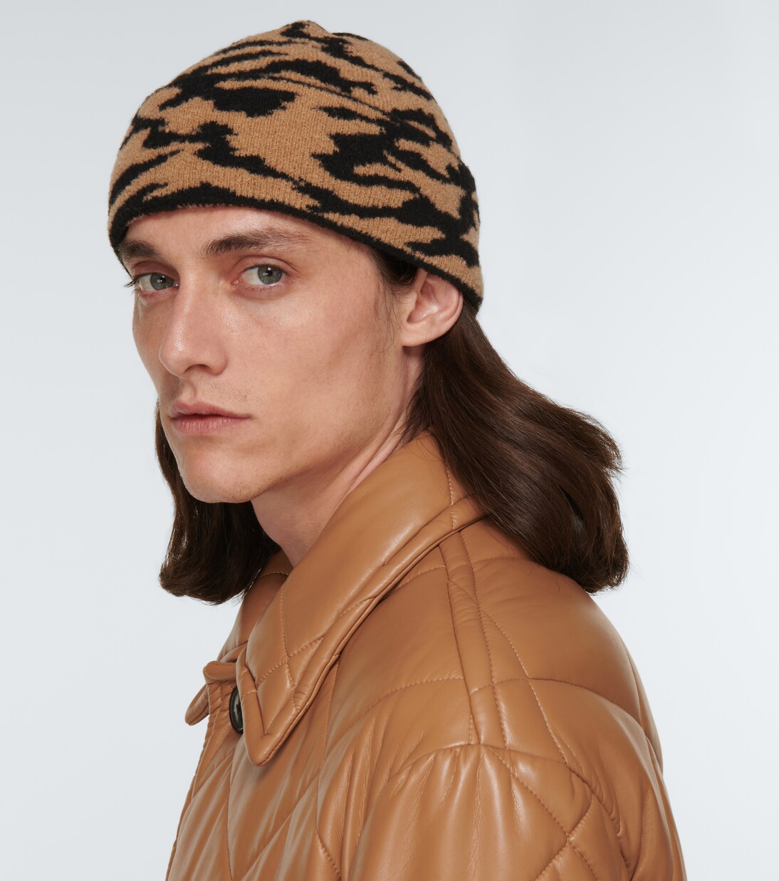 Bonnet Nella en laine mélangée | Nanushka