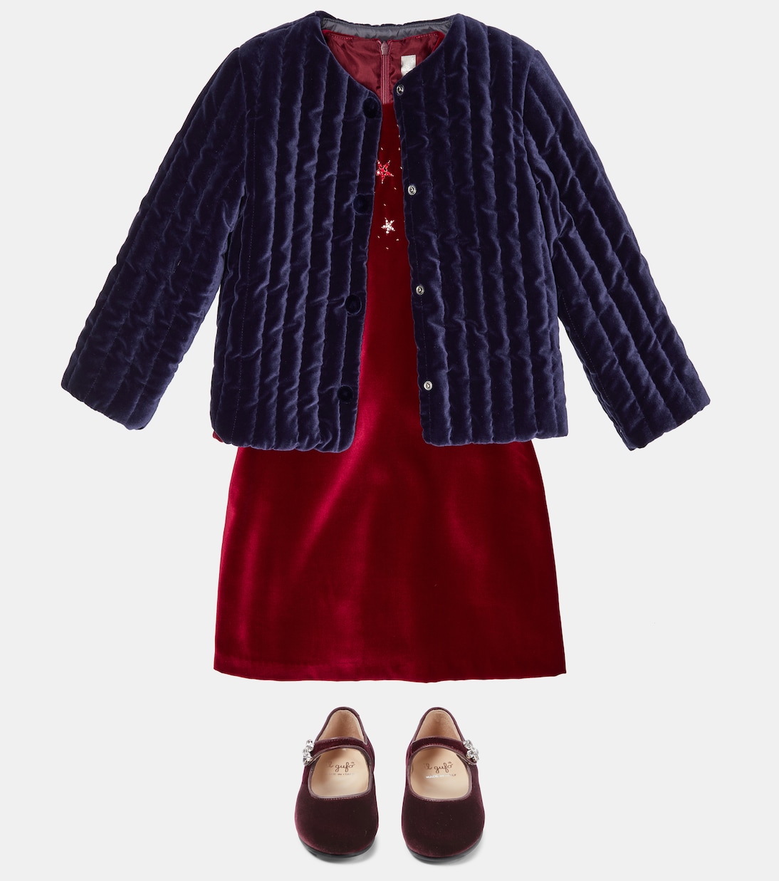 Quilted velvet jacket | Il Gufo