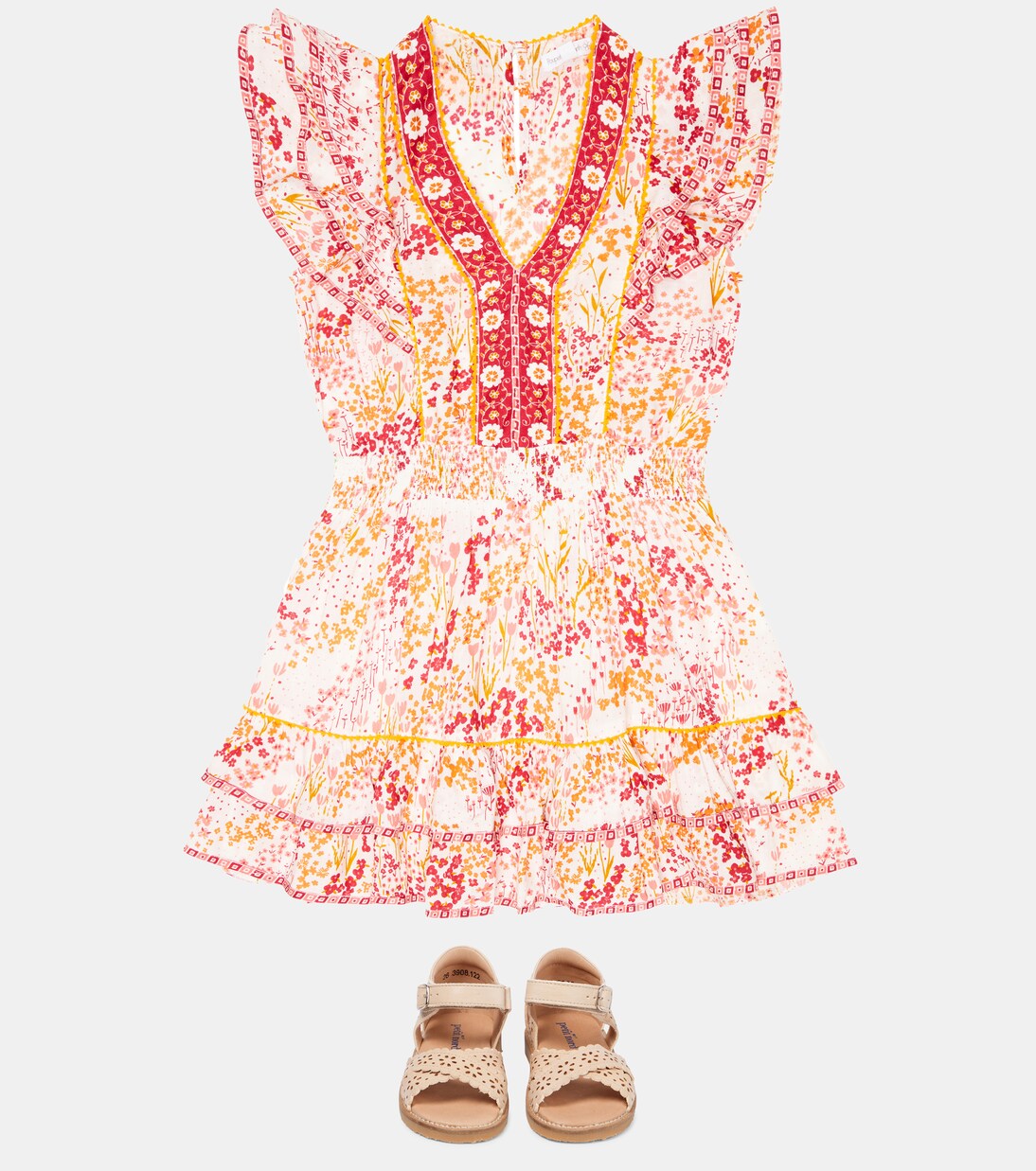 Camila floral dress | Poupette St Barth Kids