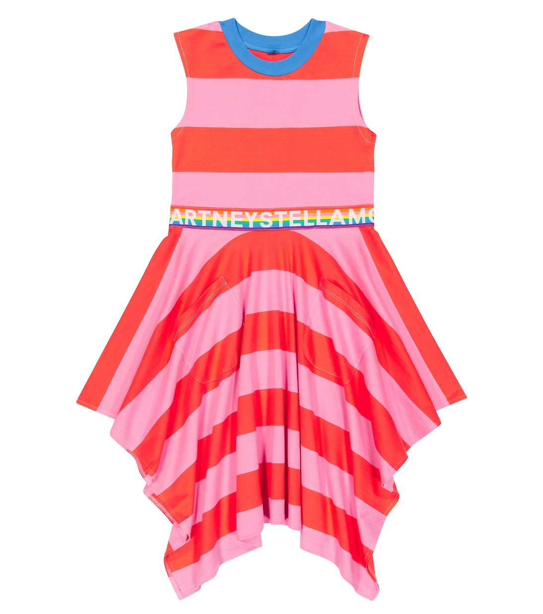 Baby striped cotton dress | Stella McCartney Kids