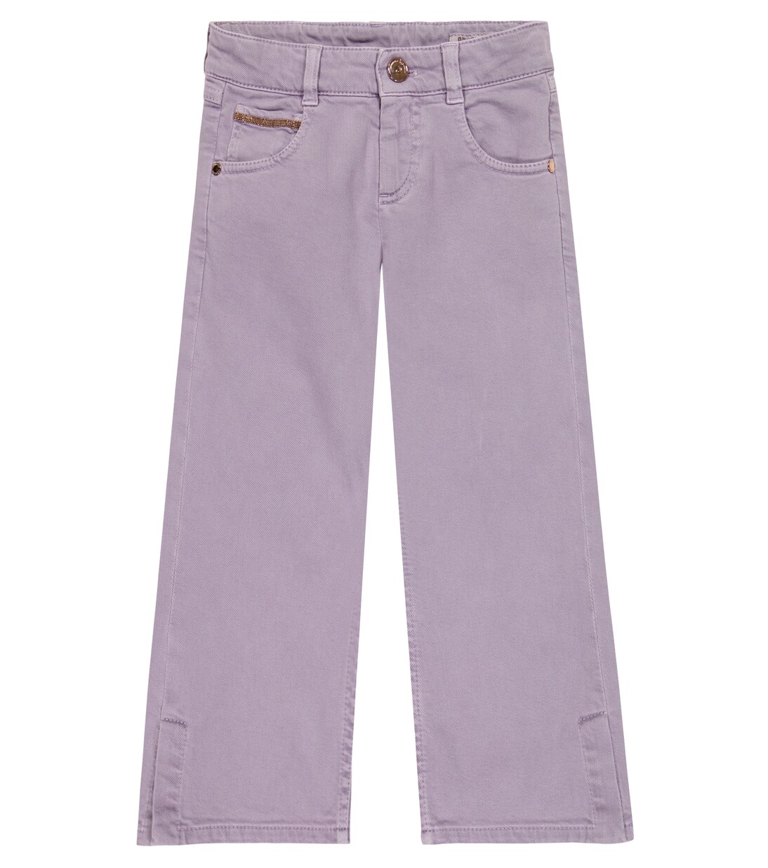 Verzierte Schlaghose | Brunello Cucinelli Kids