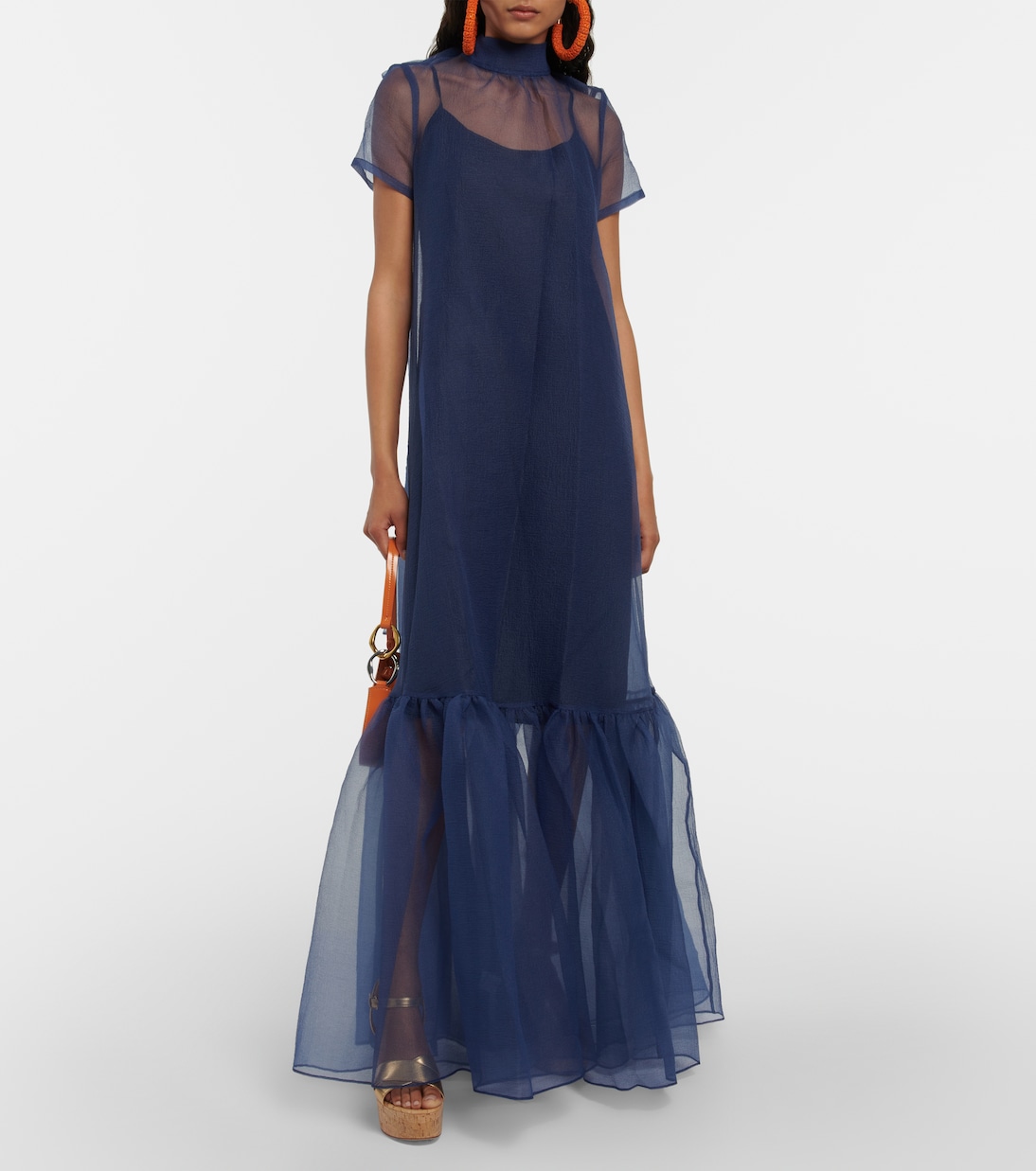 Robe Calluna aus Organza | Staud
