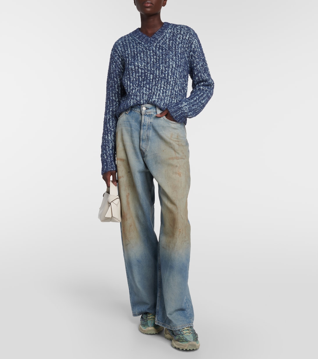 Sneakers Bubba aus Strick | Acne Studios