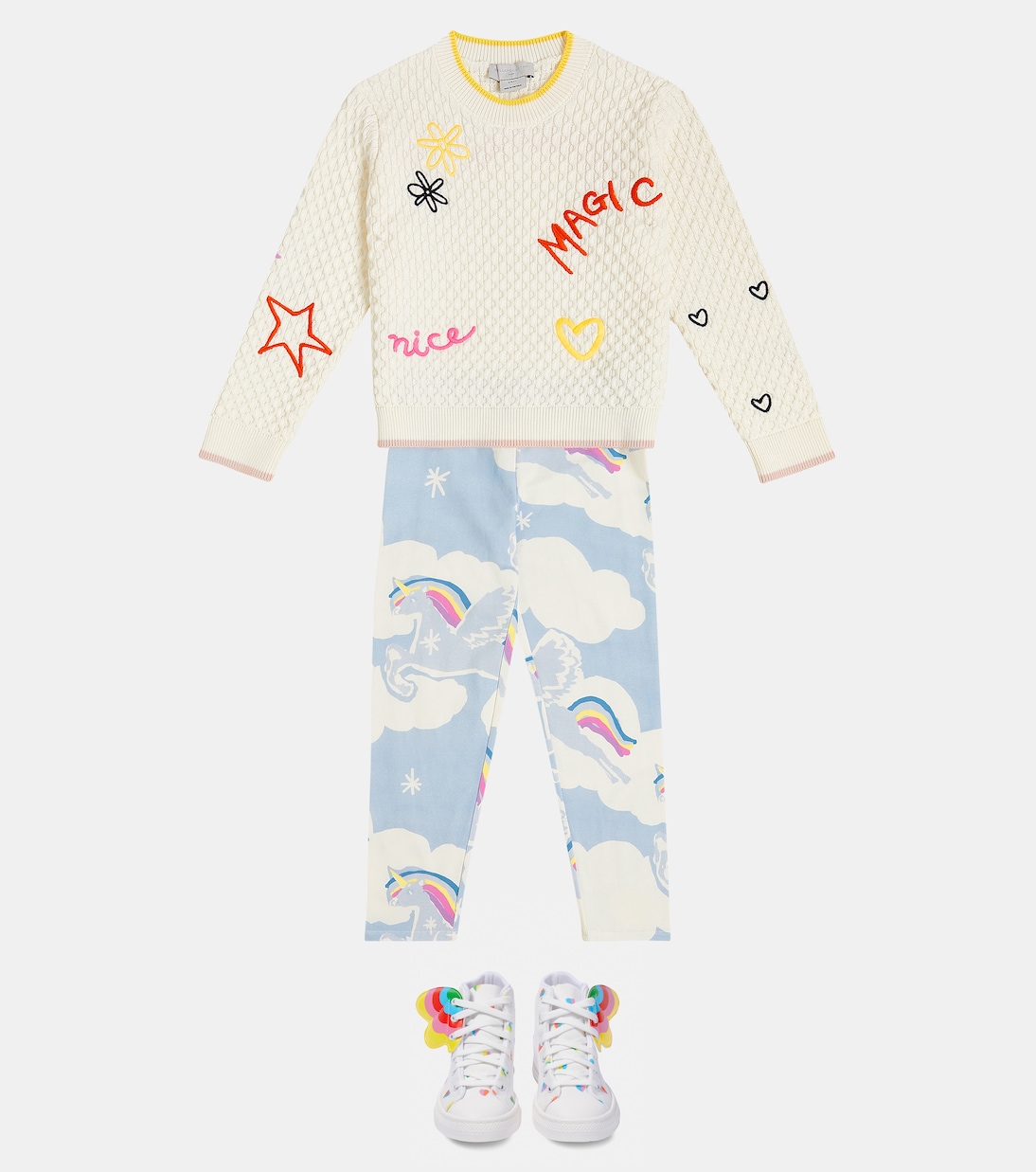 Leggings aus einem Baumwollgemisch | Stella McCartney Kids