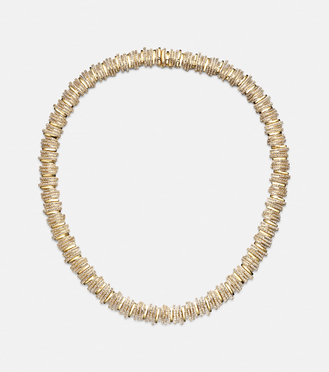 Halskette aus 18kt Gelbgold (750/1000) mit Diamanten | Suzanne Kalan