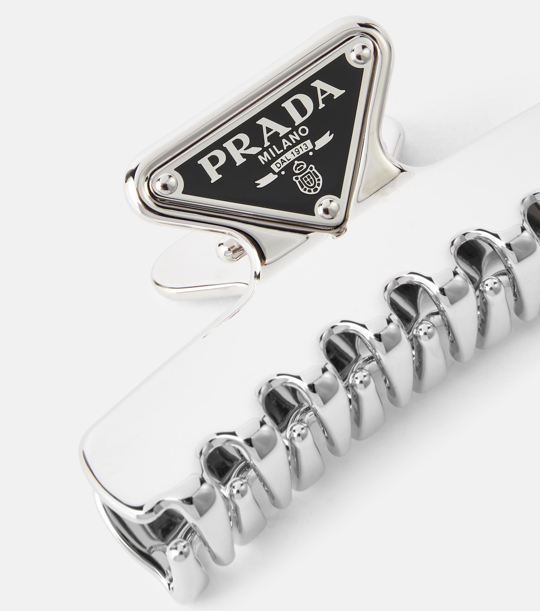 Fermacapelli con logo | Prada