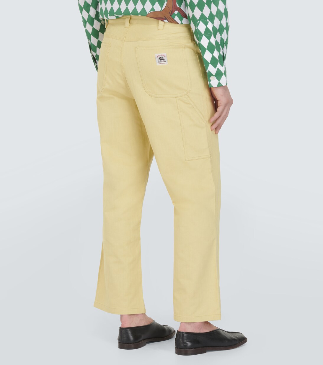 Weite Hose Brook aus Baumwoll-Canvas | Bode