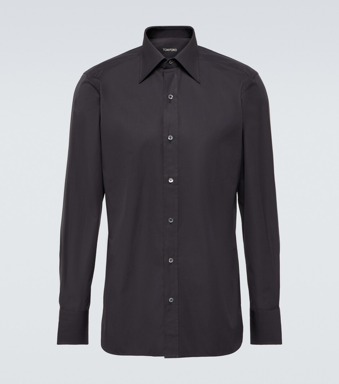 Cotton poplin tuxedo shirt | Tom Ford
