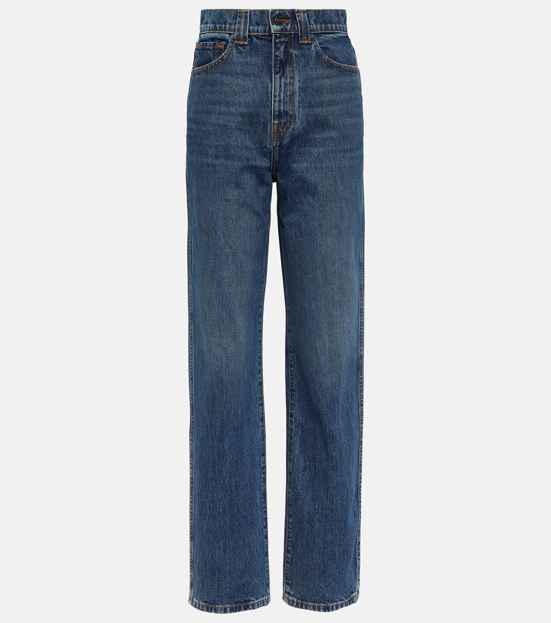 High-Rise Straight Jeans Albi | Khaite