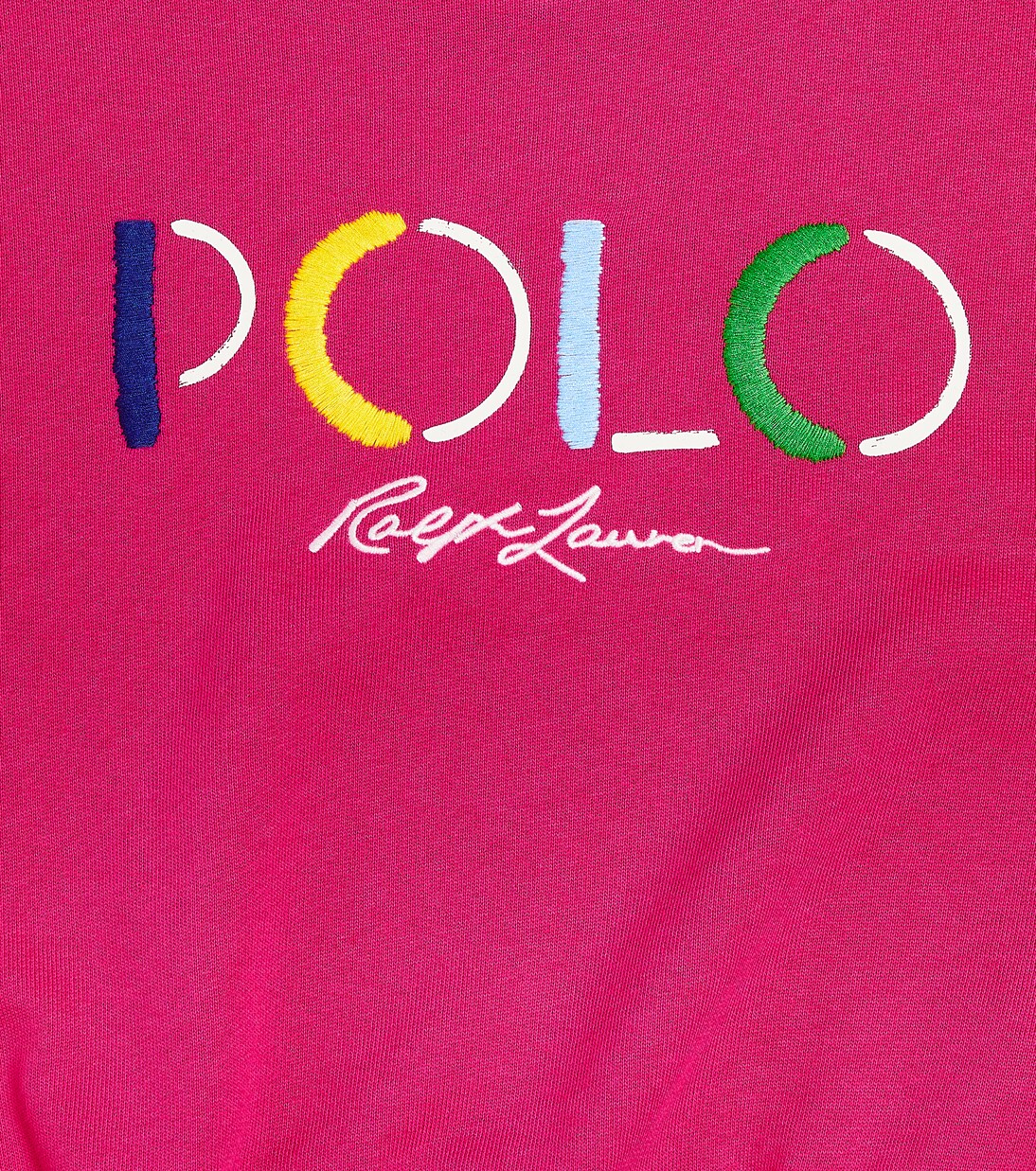 Logo embroidered cotton-blend sweater | Polo Ralph Lauren Kids