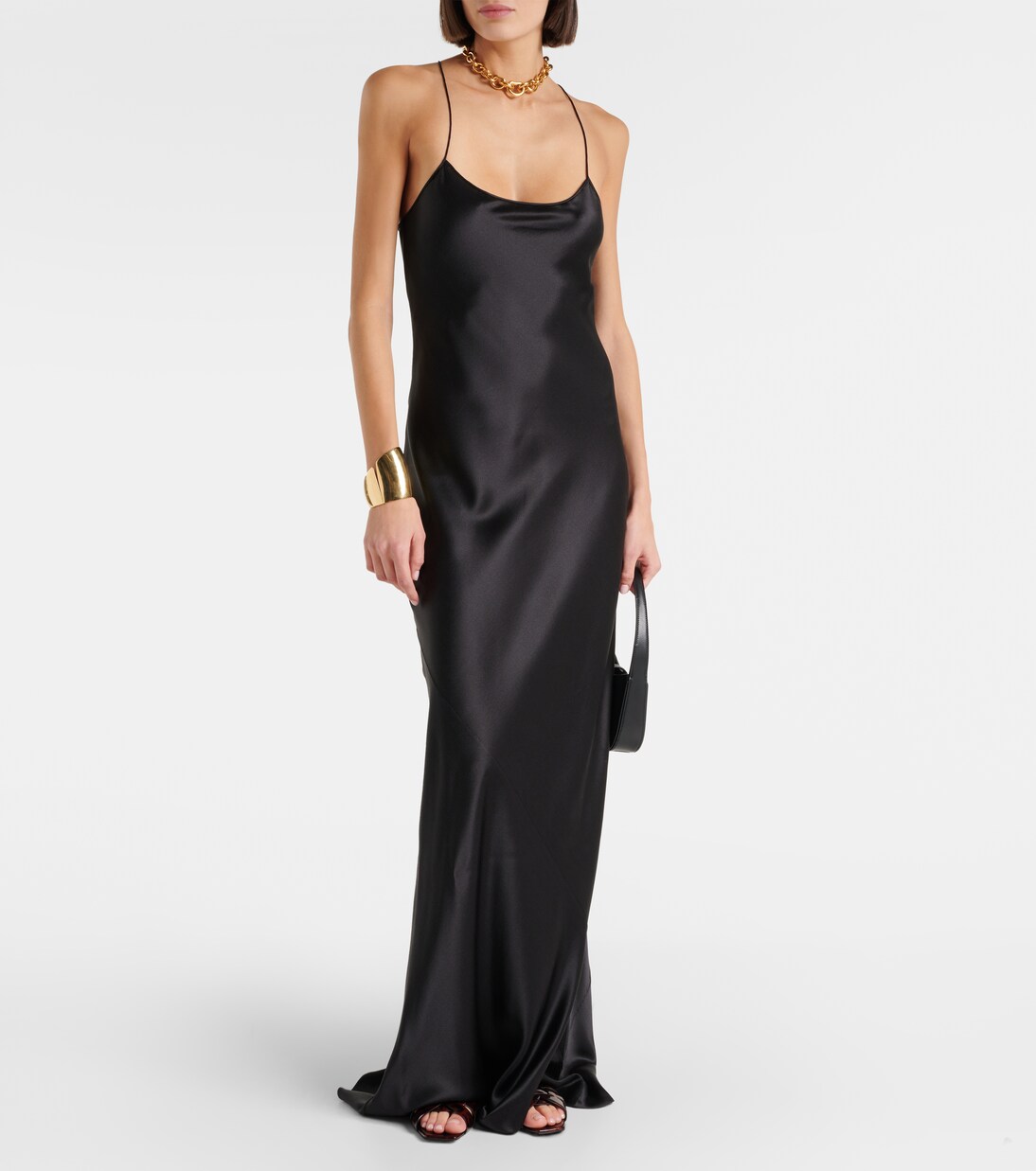 Tribute 05 leopard-print leather flats | Saint Laurent