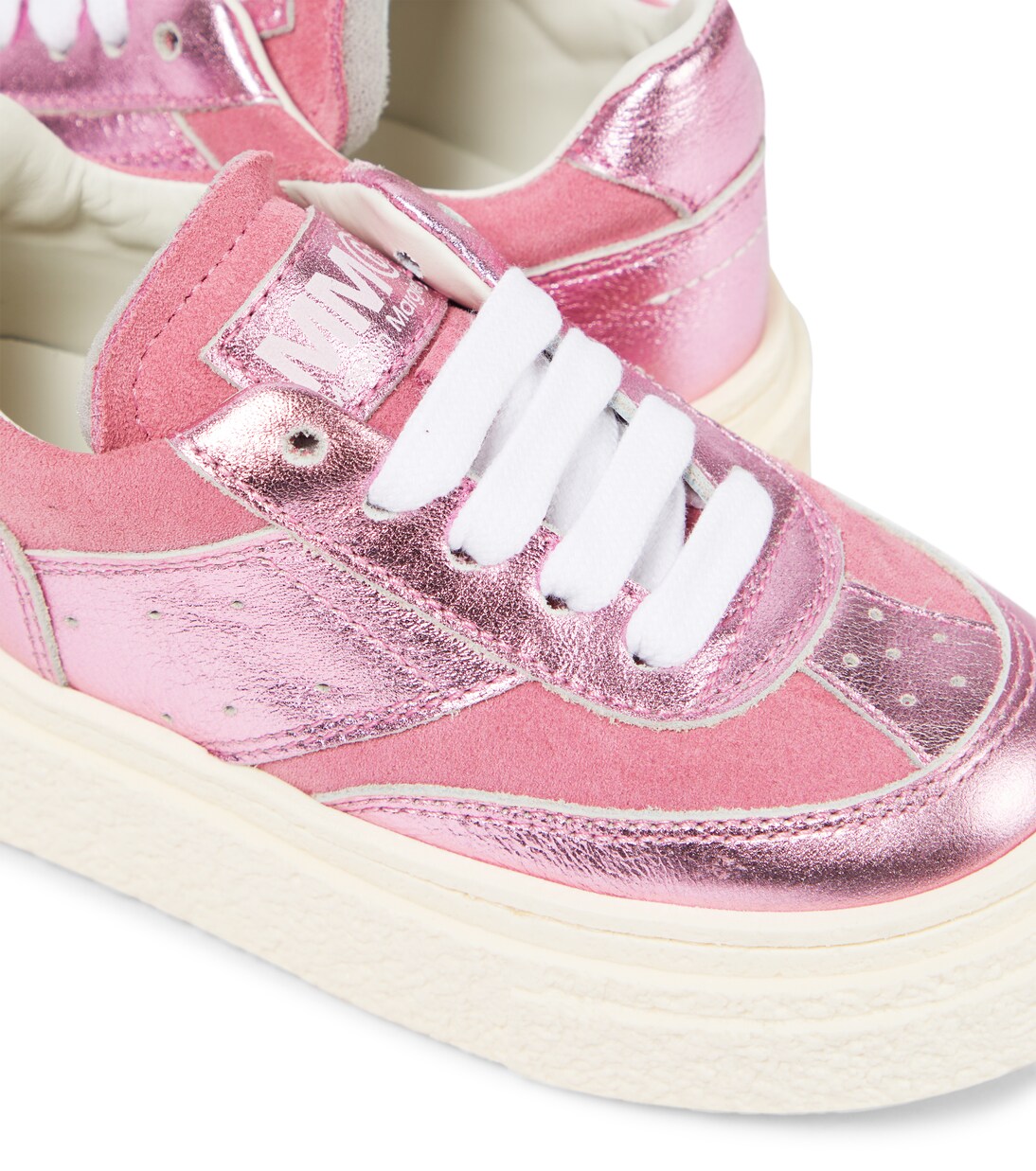 Leather sneakers | MM6 Maison Margiela Kids