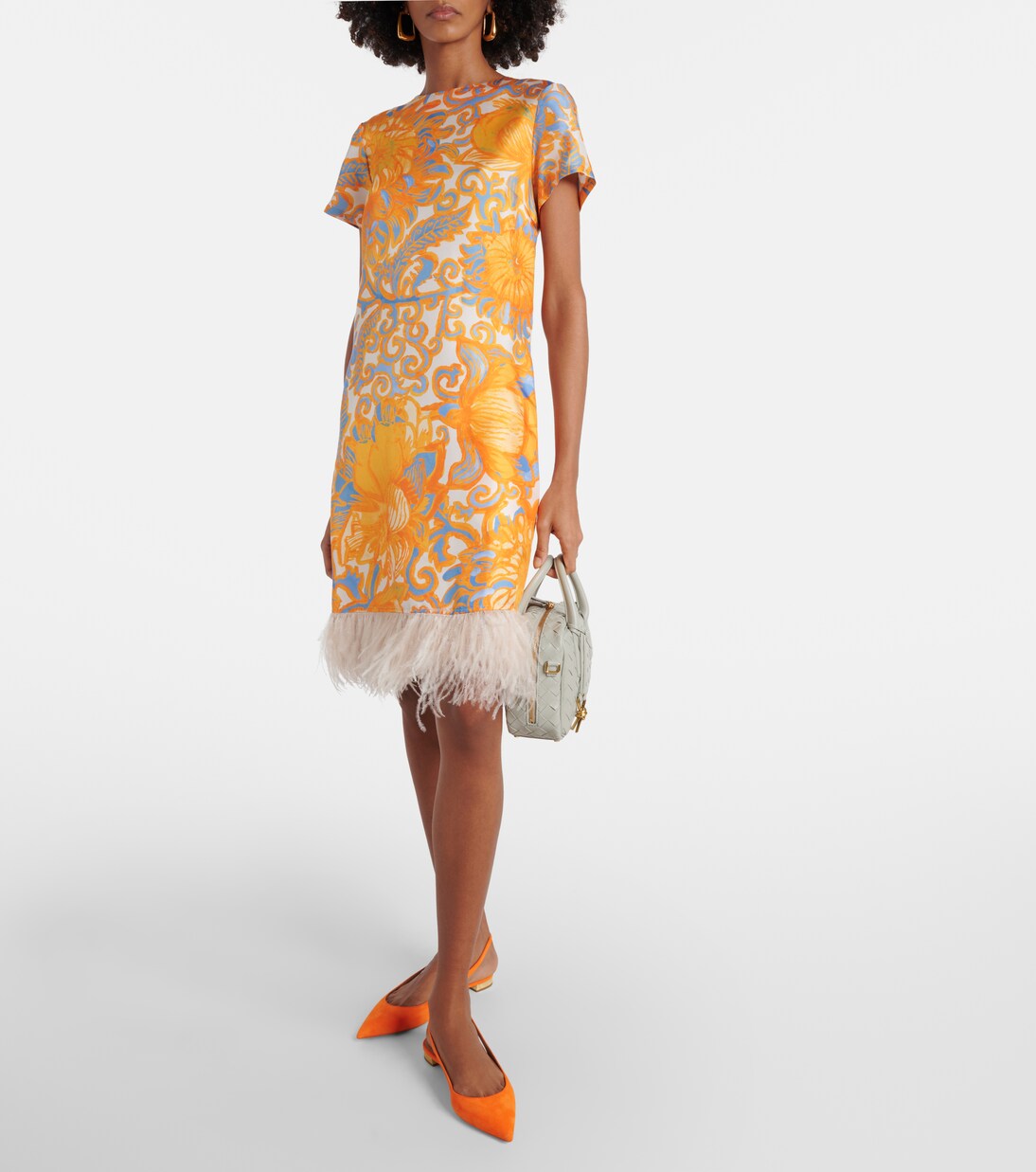 Purist suede slingback flats | Aquazzura