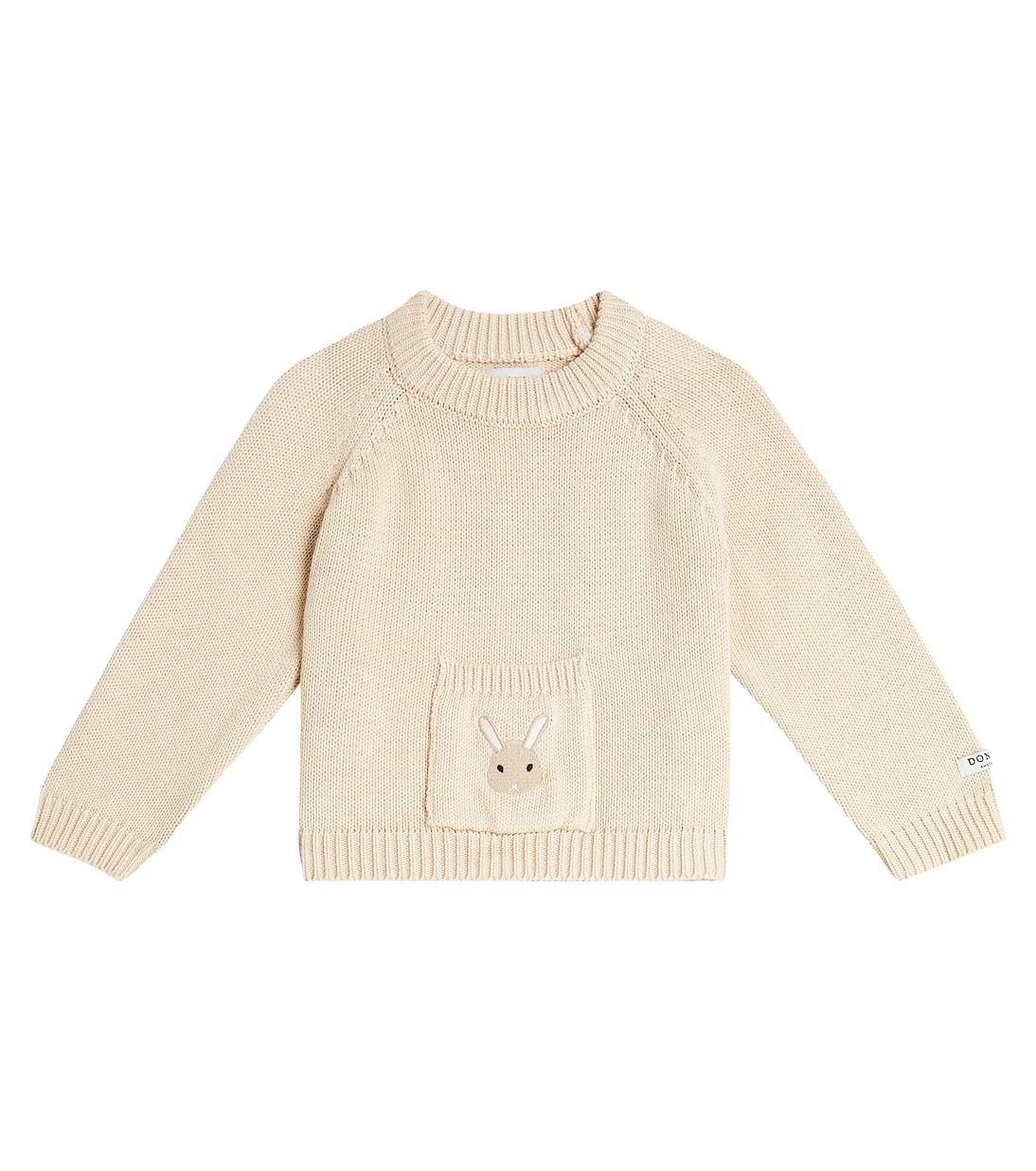 Baby Loeke embroidered cotton sweater | Donsje