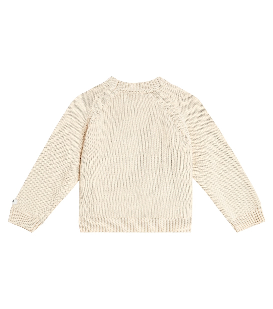 Baby Loeke embroidered cotton sweater | Donsje