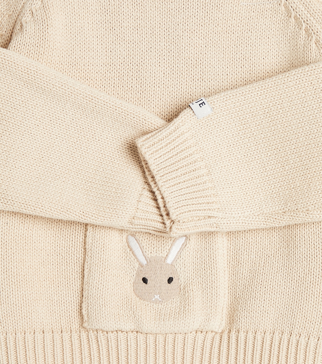 Baby Loeke embroidered cotton sweater | Donsje