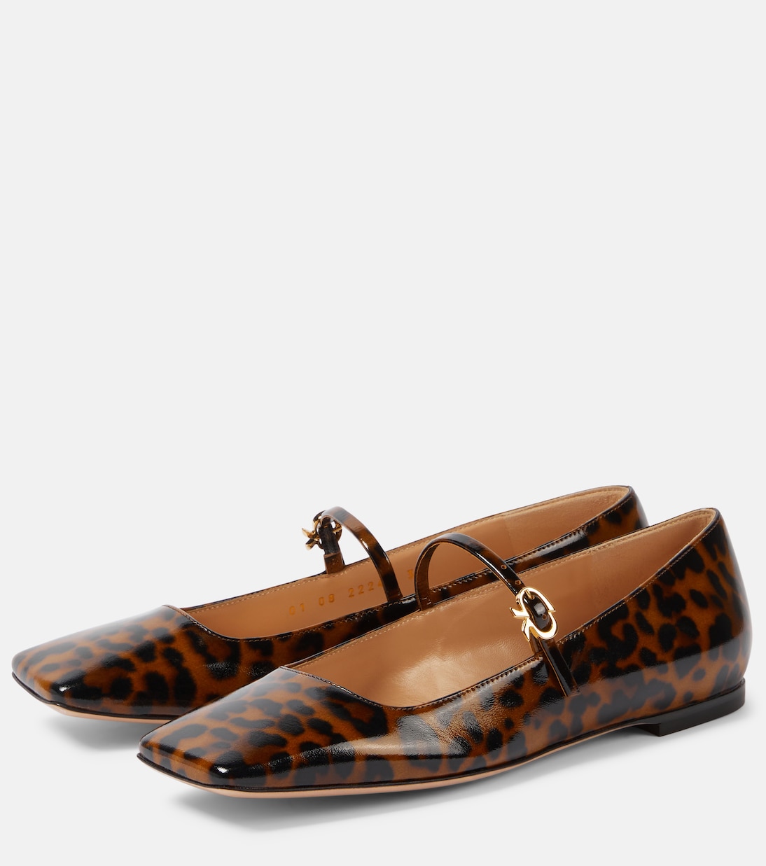 Christina patent leather Mary Jane flats | Gianvito Rossi