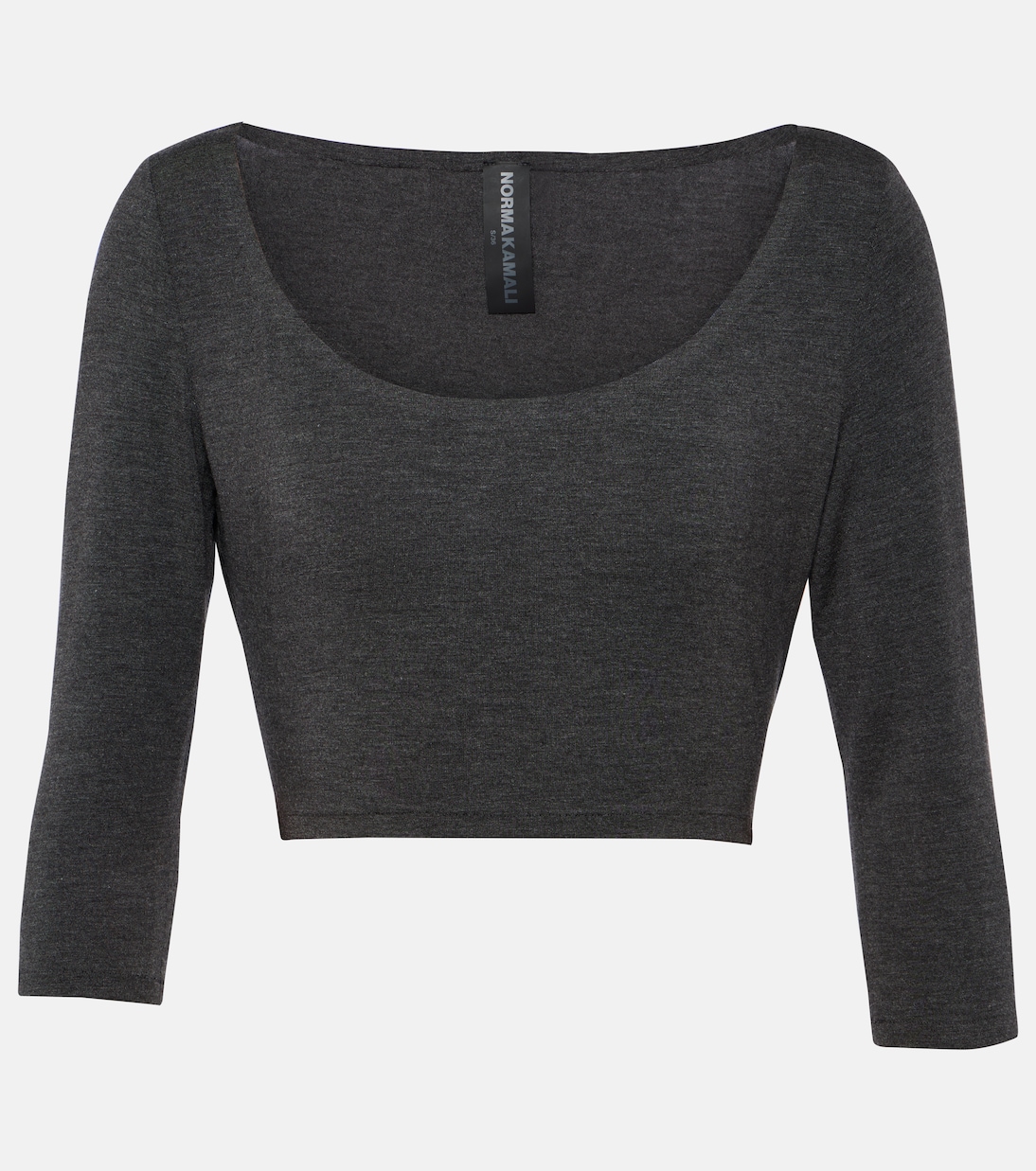 Cropped-Top aus Jersey | Norma Kamali