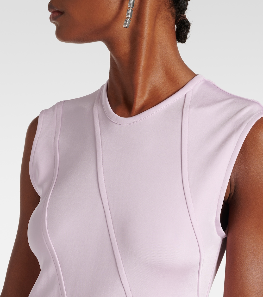 Abito midi in cady | Jil Sander