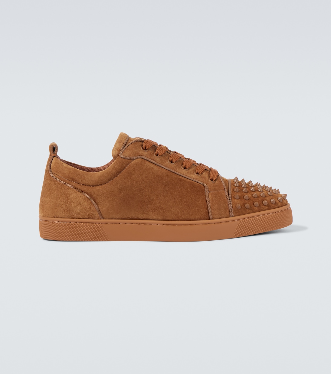 Sneakers Louis Junior Spikes aus Veloursleder | Christian Louboutin