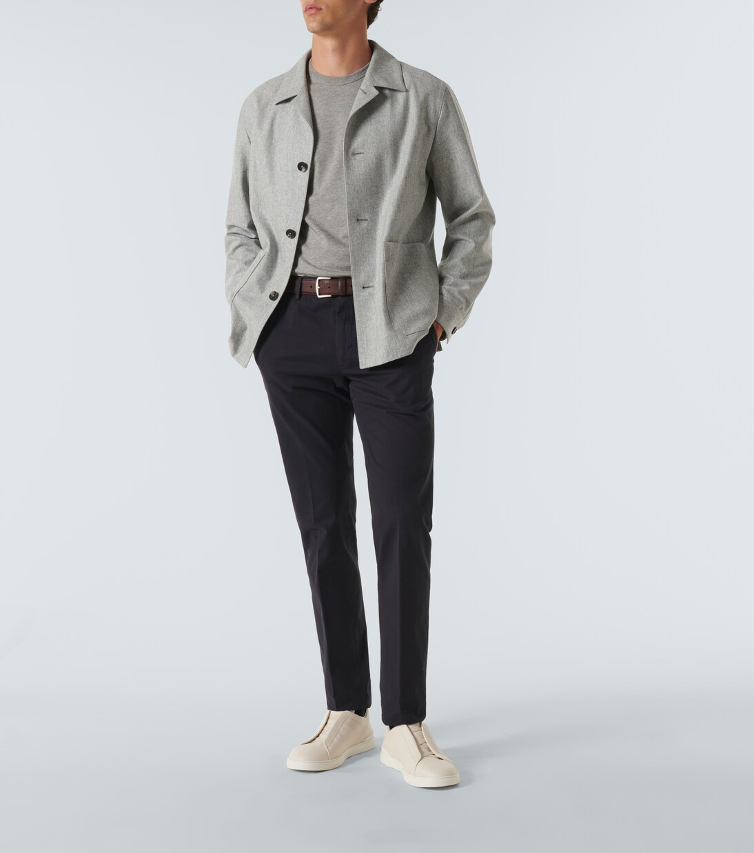 T-Shirt aus Baumwoll-Jersey | Zegna