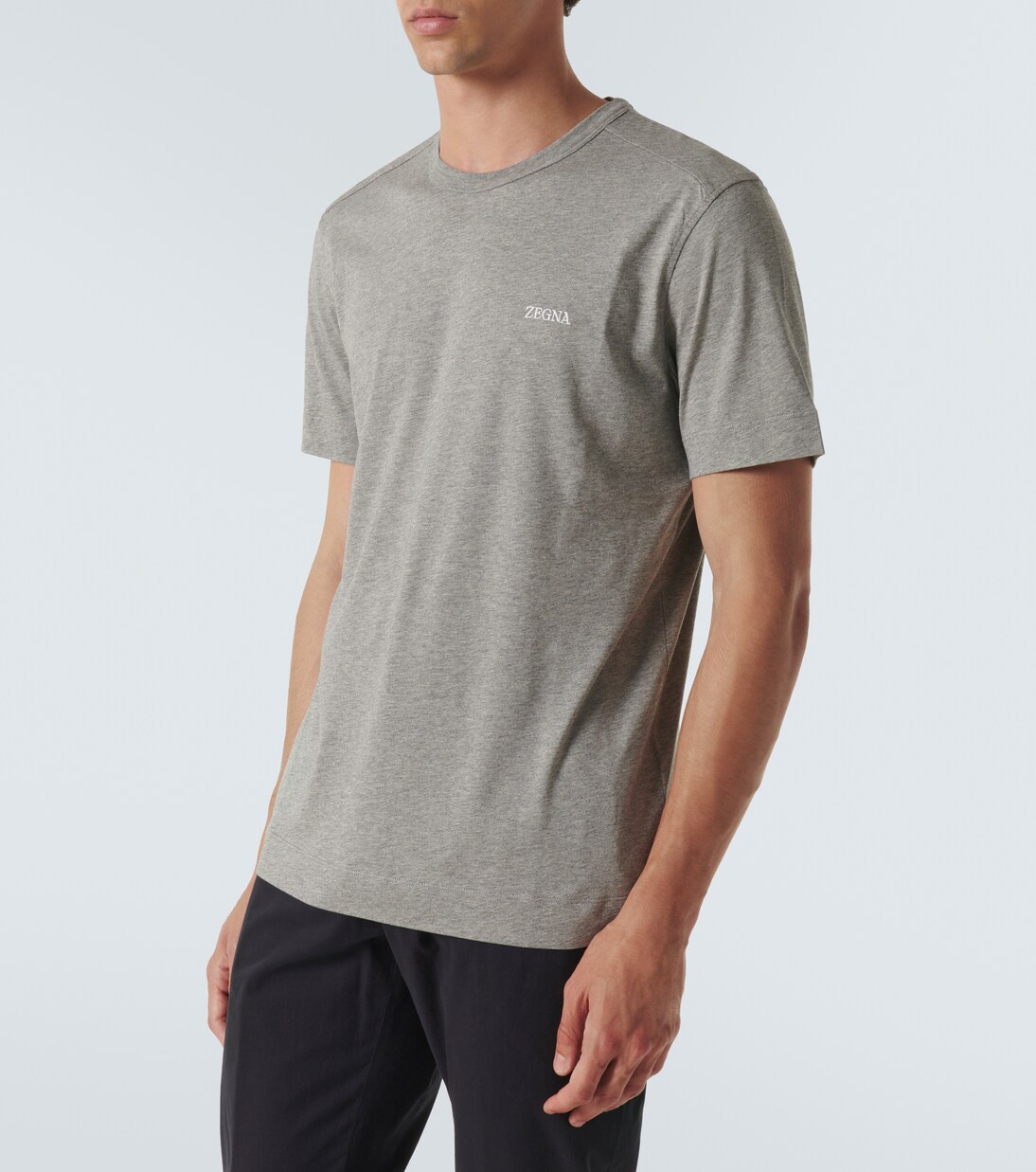 T-Shirt aus Baumwoll-Jersey | Zegna