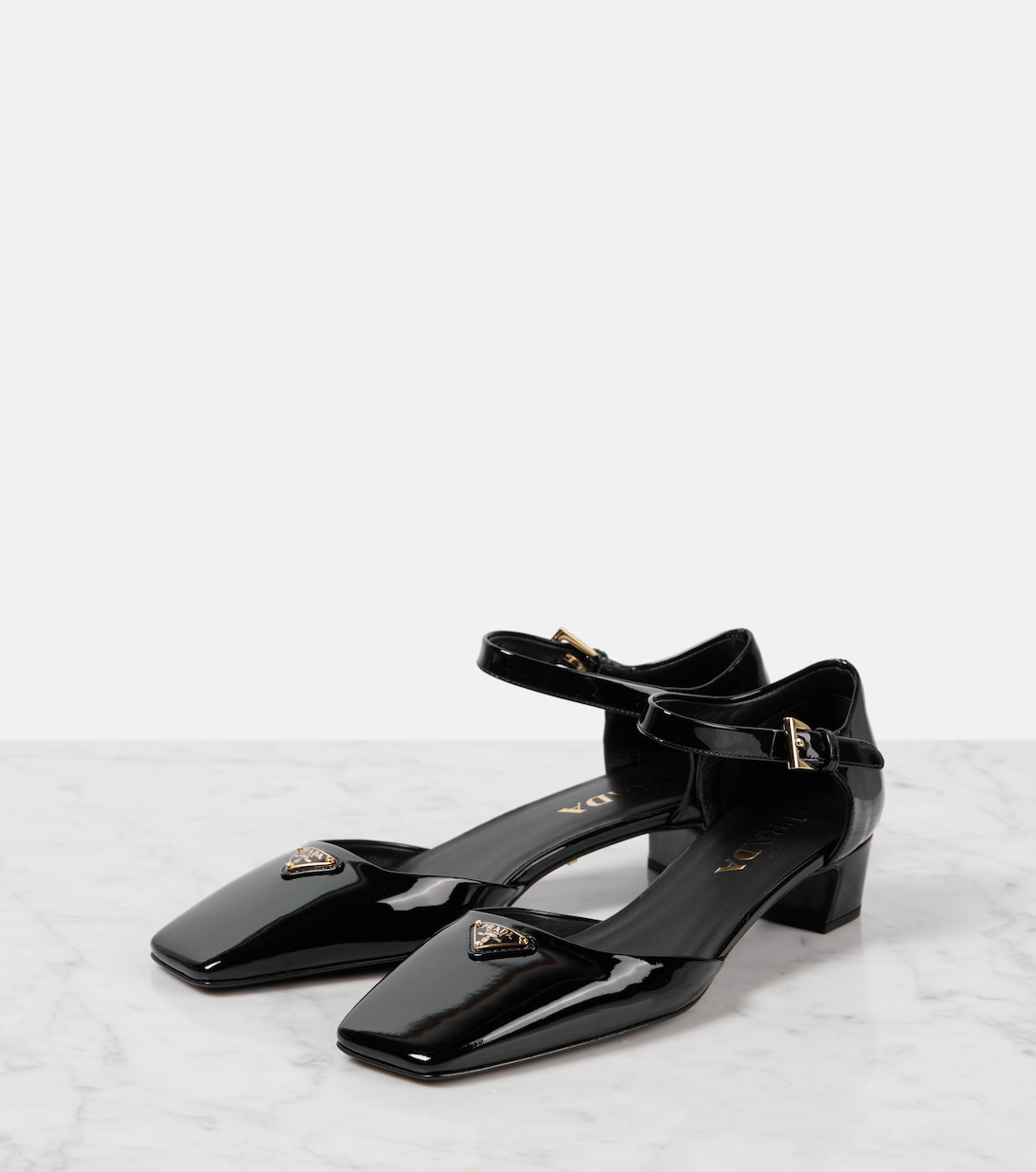 Pumps aus Lackleder | Prada