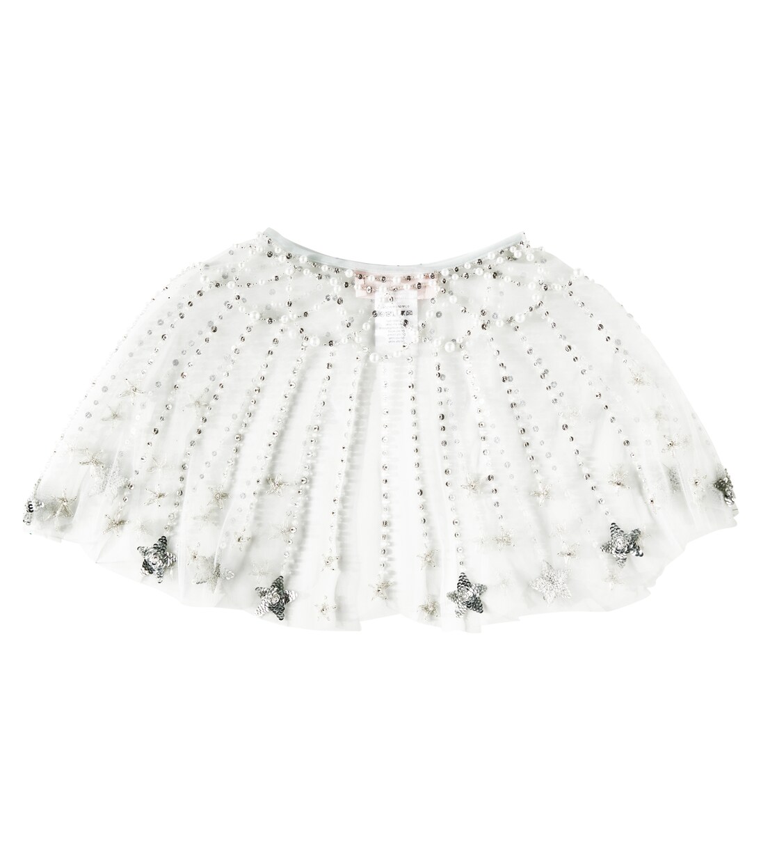 Cupid Star embellished tulle cape | Tutu Du Monde